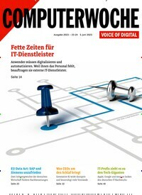 Titelbild der Ausgabe 21/2023 von Computerwoche. Diese Zeitschrift und viele weitere Businessmagazine als Abo oder epaper bei United Kiosk online kaufen.