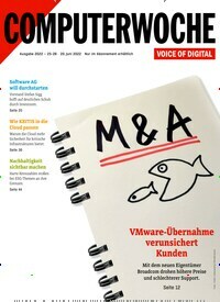 Titelbild der Ausgabe 25/2022 von Computerwoche. Diese Zeitschrift und viele weitere Businessmagazine als Abo oder epaper bei United Kiosk online kaufen.