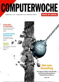 Titelbild der Ausgabe 31/2022 von Computerwoche. Diese Zeitschrift und viele weitere Businessmagazine als Abo oder epaper bei United Kiosk online kaufen.