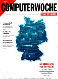 Titelbild der Ausgabe 37/2021 von Computerwoche. Diese Zeitschrift und viele weitere Businessmagazine als Abo oder epaper bei United Kiosk online kaufen.