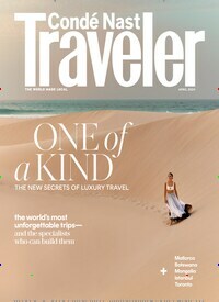 Titelbild der Ausgabe 2/2024 von Conde Nast Traveler USA. Diese Zeitschrift und viele weitere Reisemagazine, Freizeitmagazine und Wissensmagazine als Abo oder epaper bei United Kiosk online kaufen.