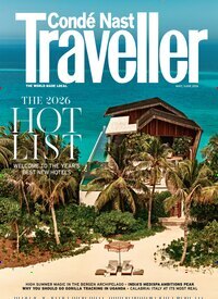 Titelbild der Ausgabe 3/2026 von Conde Nast Traveller UK. Diese Zeitschrift und viele weitere Reisemagazine, Freizeitmagazine und Wissensmagazine als Abo oder epaper bei United Kiosk online kaufen.