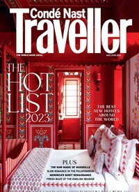Titelbild der Ausgabe 5/2023 von Conde Nast Traveller UK. Diese Zeitschrift und viele weitere Reisemagazine, Freizeitmagazine und Wissensmagazine als Abo oder epaper bei United Kiosk online kaufen.