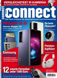 Titelbild der Ausgabe 3/2024 von connect. Diese Zeitschrift und viele weitere Audiomagazine, Filmmagazine und Fotozeitschriften als Abo oder epaper bei United Kiosk online kaufen.