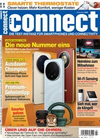 Titelbild der Ausgabe 3/2026 von connect. Diese Zeitschrift und viele weitere Audiomagazine, Filmmagazine und Fotozeitschriften als Abo oder epaper bei United Kiosk online kaufen.