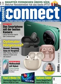 Titelbild der Ausgabe 5/2026 von connect. Diese Zeitschrift und viele weitere Audiomagazine, Filmmagazine und Fotozeitschriften als Abo oder epaper bei United Kiosk online kaufen.
