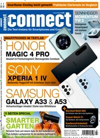 Titelbild der Ausgabe 7/2022 von connect. Diese Zeitschrift und viele weitere Audiomagazine, Filmmagazine und Fotozeitschriften als Abo oder epaper bei United Kiosk online kaufen.
