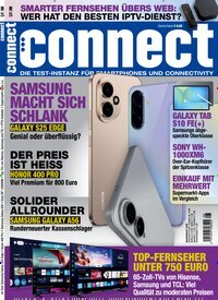 Titelbild der Ausgabe 8/2025 von connect. Diese Zeitschrift und viele weitere Audiomagazine, Filmmagazine und Fotozeitschriften als Abo oder epaper bei United Kiosk online kaufen.