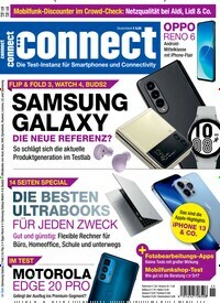 Titelbild der Ausgabe 11/2021 von connect. Diese Zeitschrift und viele weitere Audiomagazine, Filmmagazine und Fotozeitschriften als Abo oder epaper bei United Kiosk online kaufen.
