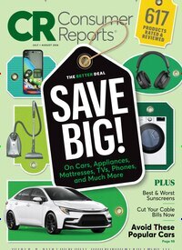 Titelbild der Ausgabe 7/2026 von Consumer Reports. Diese Zeitschrift und viele weitere Wirtschaftsmagazine und Politikmagazine als Abo oder epaper bei United Kiosk online kaufen.