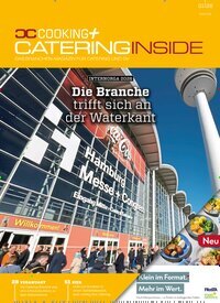 Titelbild der Ausgabe 1/2026 von Cooking + Catering Inside. Diese Zeitschrift und viele weitere Gastronomiezeitschriften, Fashionmagazine, Beautymagazine als Abo oder epaper bei United Kiosk online kaufen.