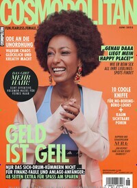Titelbild der Ausgabe 6/2023 von Cosmopolitan. Diese Zeitschrift und viele weitere Frauenzeitschriften als Abo oder epaper bei United Kiosk online kaufen.