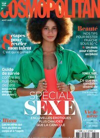 Titelbild der Ausgabe 7/2025 von Cosmopolitan Frankreich. Diese Zeitschrift und viele weitere Frauenzeitschriften als Abo oder epaper bei United Kiosk online kaufen.