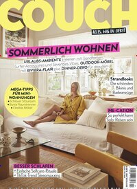 Titelbild der Ausgabe 4/2025 von Couch. Diese Zeitschrift und viele weitere Frauenzeitschriften als Abo oder epaper bei United Kiosk online kaufen.
