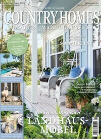 Titelbild der Ausgabe 4/2022 von Country Homes. Diese Zeitschrift und viele weitere Gartenzeitschriften und Wohnzeitschriften als Abo oder epaper bei United Kiosk online kaufen.