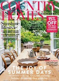 Titelbild der Ausgabe 6/2024 von Country Homes & Interiors. Diese Zeitschrift und viele weitere Gartenzeitschriften und Wohnzeitschriften als Abo oder epaper bei United Kiosk online kaufen.