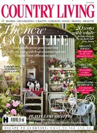 Titelbild der Ausgabe 6/2023 von Country Living UK. Diese Zeitschrift und viele weitere Gartenzeitschriften und Wohnzeitschriften als Abo oder epaper bei United Kiosk online kaufen.