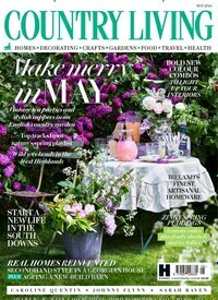 Titelbild der Ausgabe 6/2024 von Country Living UK. Diese Zeitschrift und viele weitere Gartenzeitschriften und Wohnzeitschriften als Abo oder epaper bei United Kiosk online kaufen.