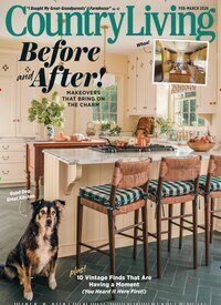Titelbild der Ausgabe 1/2026 von Country Living USA. Diese Zeitschrift und viele weitere Gartenzeitschriften und Wohnzeitschriften als Abo oder epaper bei United Kiosk online kaufen.