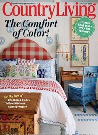 Titelbild der Ausgabe 4/2026 von Country Living USA. Diese Zeitschrift und viele weitere Gartenzeitschriften und Wohnzeitschriften als Abo oder epaper bei United Kiosk online kaufen.