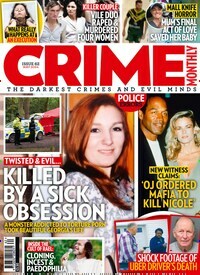 Titelbild der Ausgabe 62/2024 von Crime Monthly. Diese Zeitschrift und viele weitere Lifestylemagazine und Peoplemagazine als Abo oder epaper bei United Kiosk online kaufen.