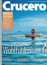 Titelbild der Ausgabe 31/2022 von Crucero. Diese Zeitschrift und viele weitere Reisemagazine, Freizeitmagazine und Wissensmagazine als Abo oder epaper bei United Kiosk online kaufen.