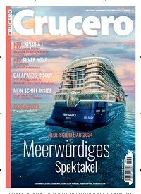 Titelbild der Ausgabe 35/2023 von Crucero. Diese Zeitschrift und viele weitere Reisemagazine, Freizeitmagazine und Wissensmagazine als Abo oder epaper bei United Kiosk online kaufen.