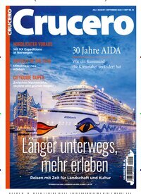Titelbild der Ausgabe 46/2026 von Crucero. Diese Zeitschrift und viele weitere Reisemagazine, Freizeitmagazine und Wissensmagazine als Abo oder epaper bei United Kiosk online kaufen.