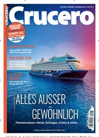 Titelbild der Ausgabe 47/2026 von Crucero. Diese Zeitschrift und viele weitere Reisemagazine, Freizeitmagazine und Wissensmagazine als Abo oder epaper bei United Kiosk online kaufen.