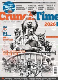 Titelbild der Ausgabe 2/2026 von CrunchTime. Diese Zeitschrift und viele weitere Sportmagazine als Abo oder epaper bei United Kiosk online kaufen.