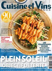 Titelbild der Ausgabe 5/2025 von Cuisine et Vins de France. Diese Zeitschrift und viele weitere Gartenzeitschriften und Wohnzeitschriften als Abo oder epaper bei United Kiosk online kaufen.