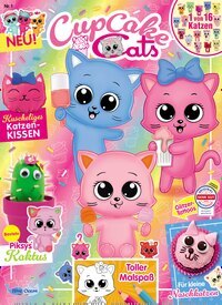 Titelbild der Ausgabe 1/2025 von CupCakeCats. Diese Zeitschrift und viele weitere Jugendzeitschriften und Kinderzeitschriften als Abo oder epaper bei United Kiosk online kaufen.