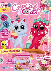Titelbild der Ausgabe 2/2025 von CupCakeCats. Diese Zeitschrift und viele weitere Jugendzeitschriften und Kinderzeitschriften als Abo oder epaper bei United Kiosk online kaufen.