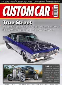 Titelbild der Ausgabe 4/2026 von Custom Car. Diese Zeitschrift und viele weitere Automagazine und Motorradzeitschriften als Abo oder epaper bei United Kiosk online kaufen.