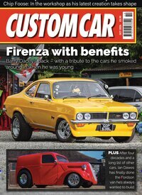 Titelbild der Ausgabe 10/2026 von Custom Car. Diese Zeitschrift und viele weitere Automagazine und Motorradzeitschriften als Abo oder epaper bei United Kiosk online kaufen.