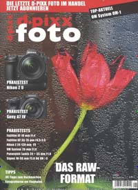 Titelbild der Ausgabe 1/2022 von d-pixx. Diese Zeitschrift und viele weitere Audiomagazine, Filmmagazine und Fotozeitschriften als Abo oder epaper bei United Kiosk online kaufen.