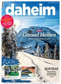 Titelbild der Ausgabe 1/2020 von daheim. Diese Zeitschrift und viele weitere Gartenzeitschriften und Wohnzeitschriften als Abo oder epaper bei United Kiosk online kaufen.