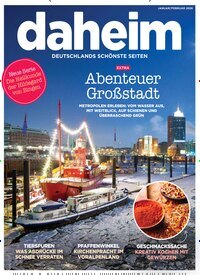 Titelbild der Ausgabe 1/2026 von daheim. Diese Zeitschrift und viele weitere Gartenzeitschriften und Wohnzeitschriften als Abo oder epaper bei United Kiosk online kaufen.