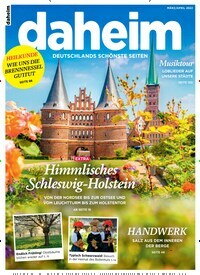 Titelbild der Ausgabe 2/2022 von daheim. Diese Zeitschrift und viele weitere Gartenzeitschriften und Wohnzeitschriften als Abo oder epaper bei United Kiosk online kaufen.