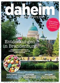 Titelbild der Ausgabe 2/2026 von daheim. Diese Zeitschrift und viele weitere Gartenzeitschriften und Wohnzeitschriften als Abo oder epaper bei United Kiosk online kaufen.
