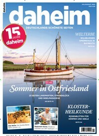 Titelbild der Ausgabe 4/2020 von daheim. Diese Zeitschrift und viele weitere Gartenzeitschriften und Wohnzeitschriften als Abo oder epaper bei United Kiosk online kaufen.