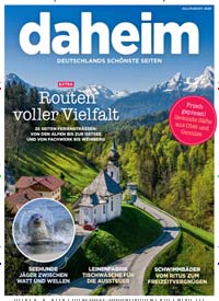 Titelbild der Ausgabe 4/2026 von daheim. Diese Zeitschrift und viele weitere Gartenzeitschriften und Wohnzeitschriften als Abo oder epaper bei United Kiosk online kaufen.