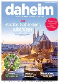 Titelbild der Ausgabe 6/2025 von daheim. Diese Zeitschrift und viele weitere Gartenzeitschriften und Wohnzeitschriften als Abo oder epaper bei United Kiosk online kaufen.