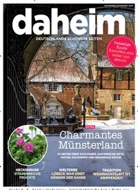 Titelbild der Ausgabe 6/2026 von daheim. Diese Zeitschrift und viele weitere Gartenzeitschriften und Wohnzeitschriften als Abo oder epaper bei United Kiosk online kaufen.