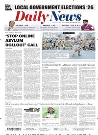 Titelbild der Ausgabe 198/2026 von Daily News. Diese Zeitschrift und viele weitere Zeitungsabos als Abo oder epaper bei United Kiosk online kaufen.