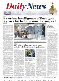 Titelbild der Ausgabe 290/2025 von Daily News. Diese Zeitschrift und viele weitere Zeitungsabos als Abo oder epaper bei United Kiosk online kaufen.