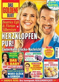 Titelbild der Ausgabe 8/2026 von Das goldene Blatt. Diese Zeitschrift und viele weitere Frauenzeitschriften als Abo oder epaper bei United Kiosk online kaufen.