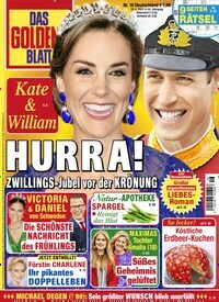 Titelbild der Ausgabe 16/2022 von Das goldene Blatt. Diese Zeitschrift und viele weitere Frauenzeitschriften als Abo oder epaper bei United Kiosk online kaufen.