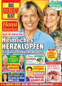 Titelbild der Ausgabe 21/2026 von Das goldene Blatt. Diese Zeitschrift und viele weitere Frauenzeitschriften als Abo oder epaper bei United Kiosk online kaufen.