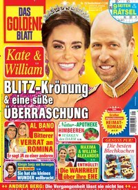Titelbild der Ausgabe 29/2026 von Das goldene Blatt. Diese Zeitschrift und viele weitere Frauenzeitschriften als Abo oder epaper bei United Kiosk online kaufen.